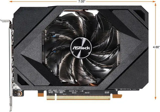 Refurbished: ASRock Challenger ITX Radeon RX 6600 XT Graphics Card