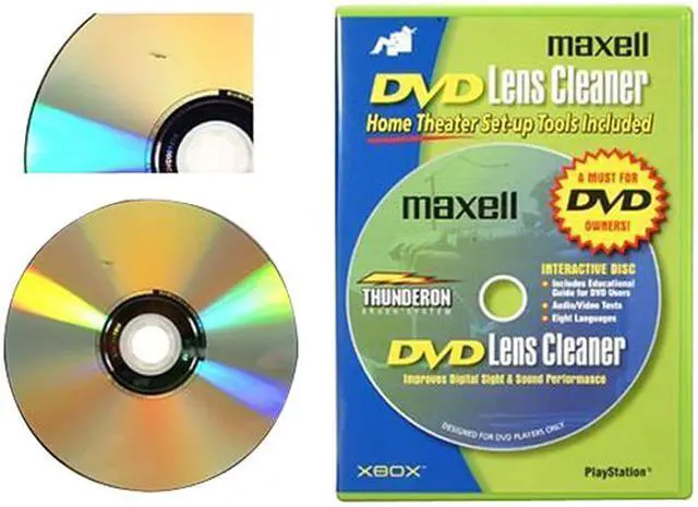 maxell 190059 DVD-LC DVD Lens Cleaner - Newegg.com