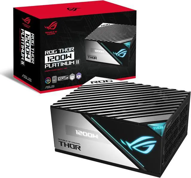 ASUS ROG Thor 1200W Platinum II (1200 Watt, Fully Modular Power