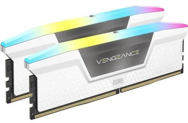 CORSAIR Vengeance RGB 32GB (2 x 16GB) 288-Pin PC RAM DDR5 6400