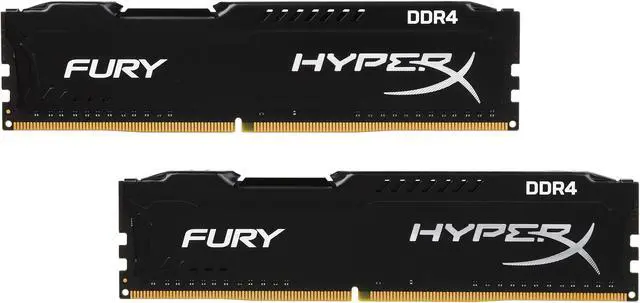 HyperX Fury 8GB (2 x 4GB) DDR4 2400MHz DRAM (Desktop Memory) CL15