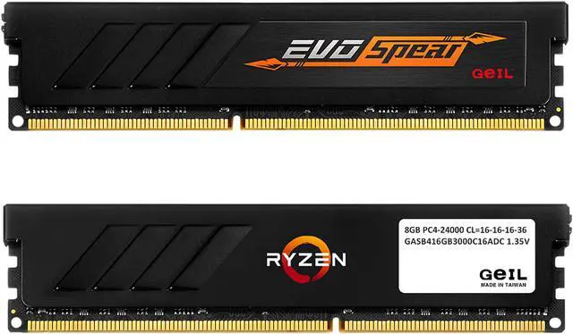 GeIL EVO SPEAR 16GB (2 x 8GB) 288-Pin PC RAM DDR4 3000 (PC4 24000