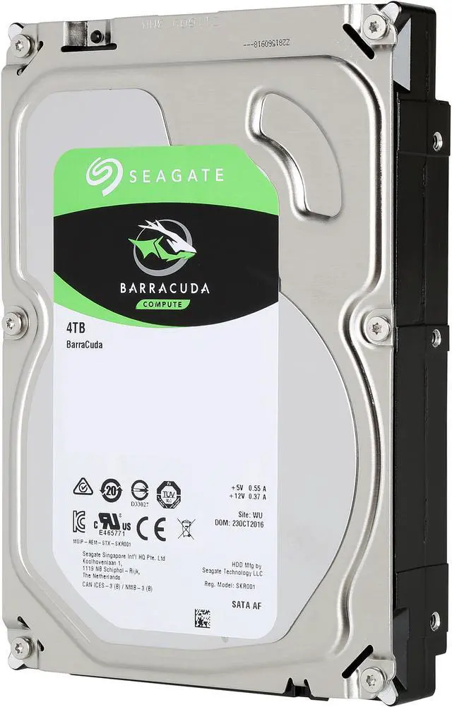 Seagate BarraCuda ST4000DM005 4TB 64MB Cache SATA 6.0Gb/s 3.5