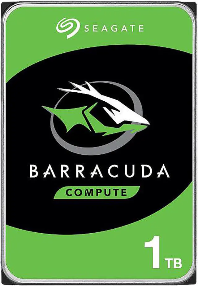Seagate BarraCuda ST1000DM010 1TB 7200 RPM 64MB Cache SATA 6.0Gb/s
