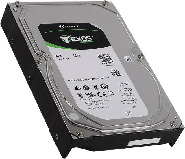 Seagate Exos 7E8 ST4000NM003A 4TB 7200 RPM 256MB Cache SAS 12Gb/s