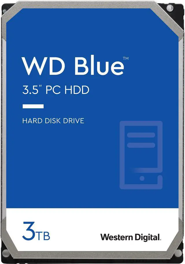 WD Blue 3TB Desktop Hard Disk Drive 5400 RPM 3.5