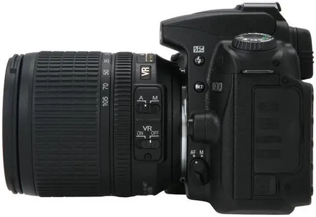 Nikon D90 Black Digital SLR Camera w/ AF-S DX NIKKOR 18-105mm f