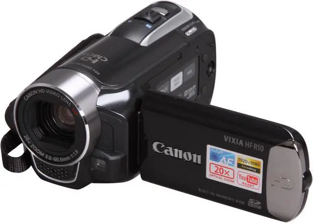 Canon VIXIA HF R10 Black 1/5.5