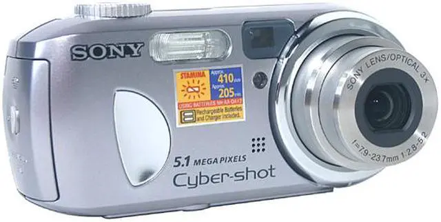 SONY DSC-P93 Silver 5.1MP Digital Camera - Newegg.com