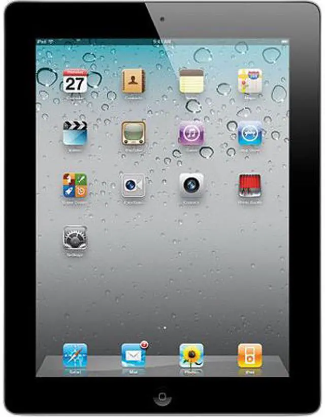 Refurbished: Apple iPad 2 Tablet MC769LL/A 16GB Wifi, Black