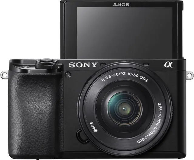 Sony Alpha a6100 Mirrorless Digital Camera with 16-50mm and 55