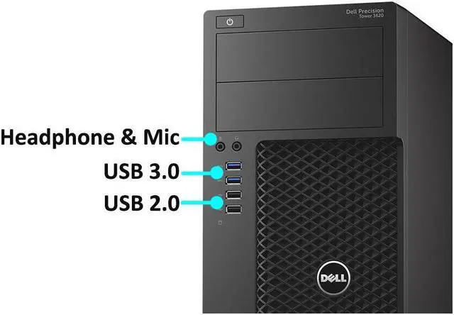 Refurbished: Dell Precision T3620 Workstation - Intel i7-7700 Quad