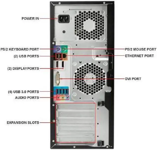 Refurbished: HP Z240 Tower E3-1270 V5 Quad Core 3.6Ghz 16GB 500GB