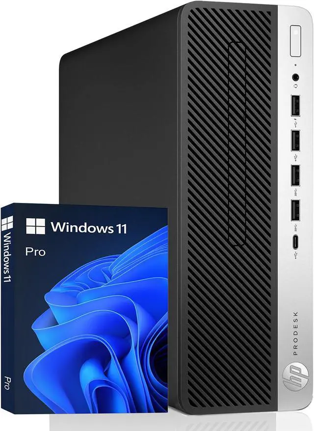 Refurbished: HP ProDesk 600 G4 SFF Business Desktop Computer