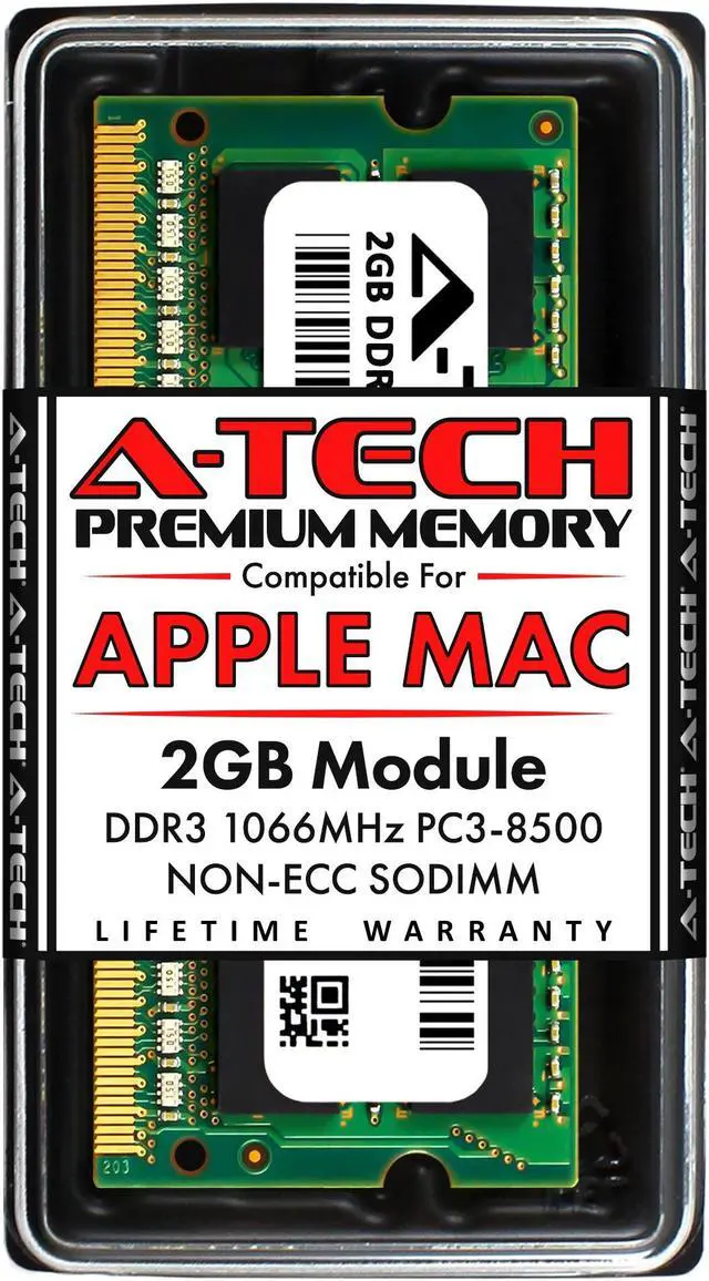 2GB RAM for Apple MacBook Pro (Late 2008, Early/Mid 2009, Mid 2010