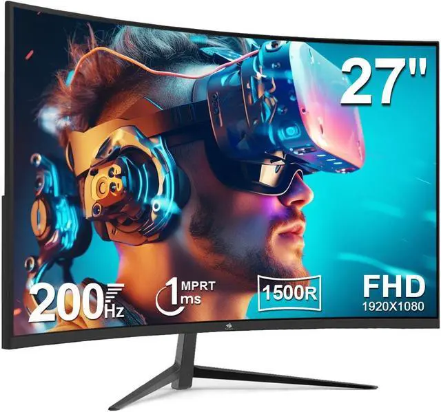 Z-EDGE 27 inch 1920 x 1080 Full HD 200 Hz 1 ms Curved Gaming