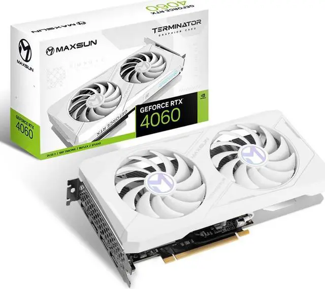 MAXSUN GeForce RTX 4060 8G GDDR6 Video Gaming Graphics Card, PCIE