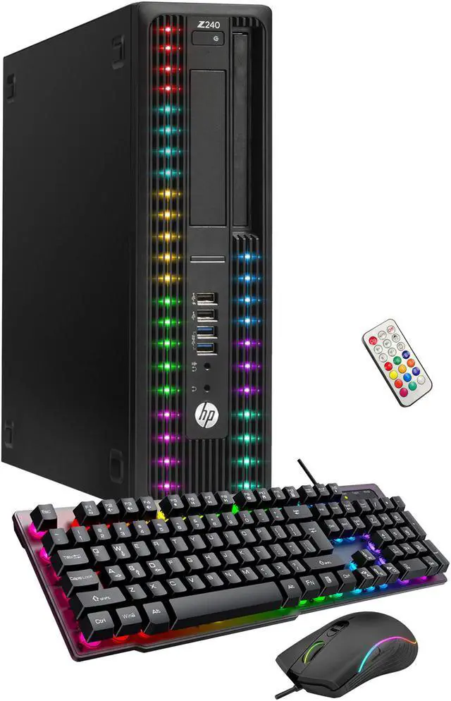Refurbished: HP Z240 Small Form Factor Workstation Desktop