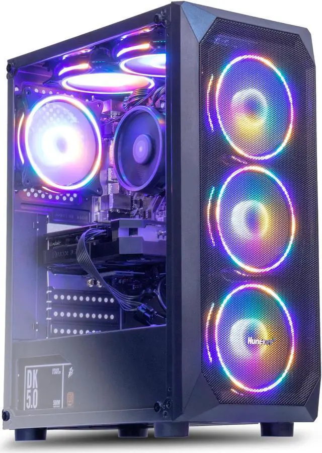 MXZ Gaming PC Computer , AMD Ryzen 5 3500X ,RX 6500XT,8GB DDR4