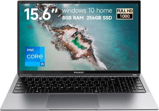 IPASON MaxBook P1 Pro-IPS 15.6'' Laptop intel i5, 8G RAM, 256G SSD
