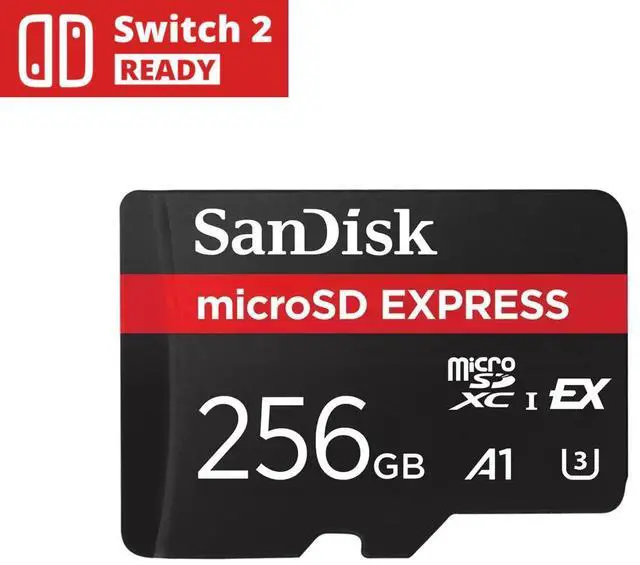 SanDisk® microSD™ Express microSD™ Card 256GB 880mb/s SDSQXFN-256G