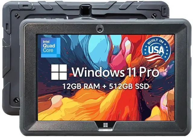 Fusion5 Built in USA 10.1 Windows 11 Professional Rugged Tablet PC
