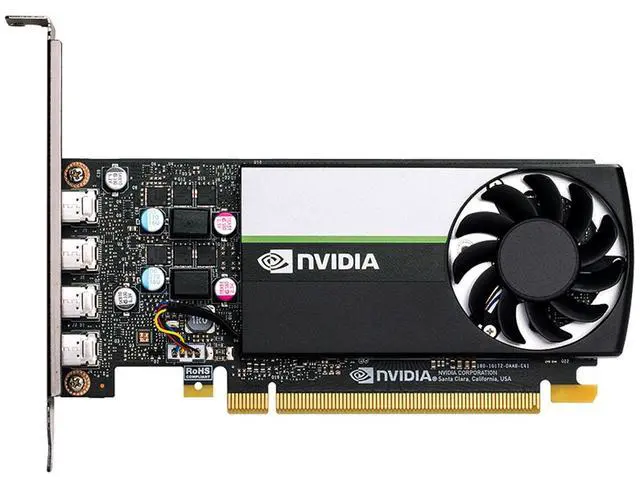 NVIDIA T1000 8GB Professional Graphics Card, Industrial Package