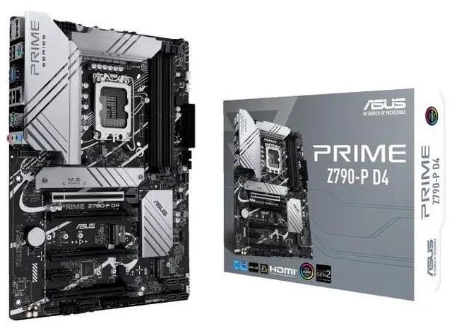 ASUS PRIME Z790-P D4, Z790 LGA 1700 ATX motherboard supports PCIe