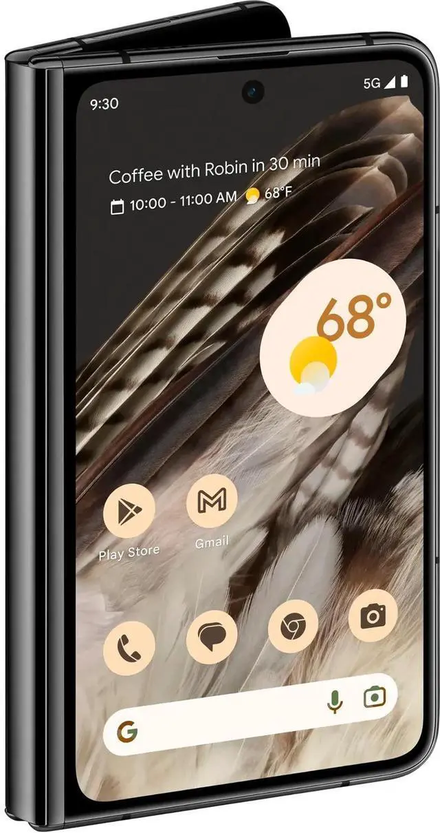 Refurbished: Google Pixel Fold 5G 256GB Factory Unlocked, Obsidian