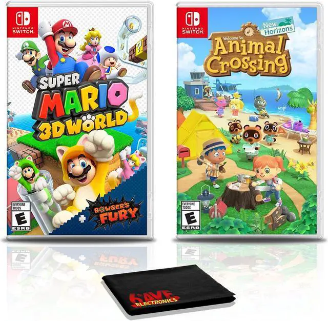 Super Mario 3D World + Bowser's Fury with Animal Crossing