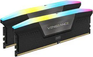 CORSAIR Vengeance RGB 64GB (2 x 32GB) 288-Pin PC RAM DDR5 5200