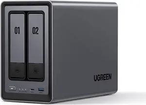 UGREEN NASync DXP2800, 2-Bay NAS with Intel N100 Quad-Core CPU (Up