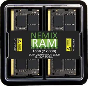 Crucial 32GB Kit (16GBx2) DDR4 2400 MT/s (PC4-19200) DR x8 SODIMM