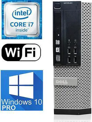 Refurbished: Dell OptiPlex 9020 SFF Computer Desktop Intel Core i7