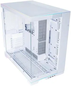 LIAN LI O11 EVO RGB White Aluminum / Steel / Tempered Glass ATX