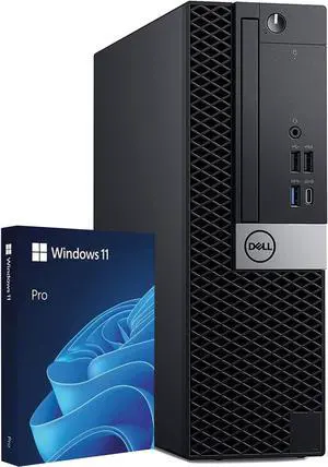 Refurbished: Dell OptiPlex Tower Computer | Intel I7 Hexa-core 8th