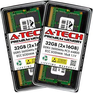 メモリー Apacer 64GB (32GB x 2) DDR5 4800 SODIMM Embedded Memory