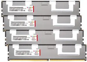 V-COLOR DDR5 256GB (64GBx4) 6000MHz CL34 4Gx4 2Rx4 OC R-DIMM