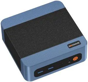 BOSGAME E5 Mini PC [Dual LAN], AMD Ryzen 3 5300U Mini PC with 16GB