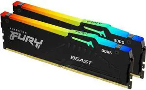 Kingston FURY Beast RGB 32GB (2 x 16GB) DDR5 5600 (PC5 44800