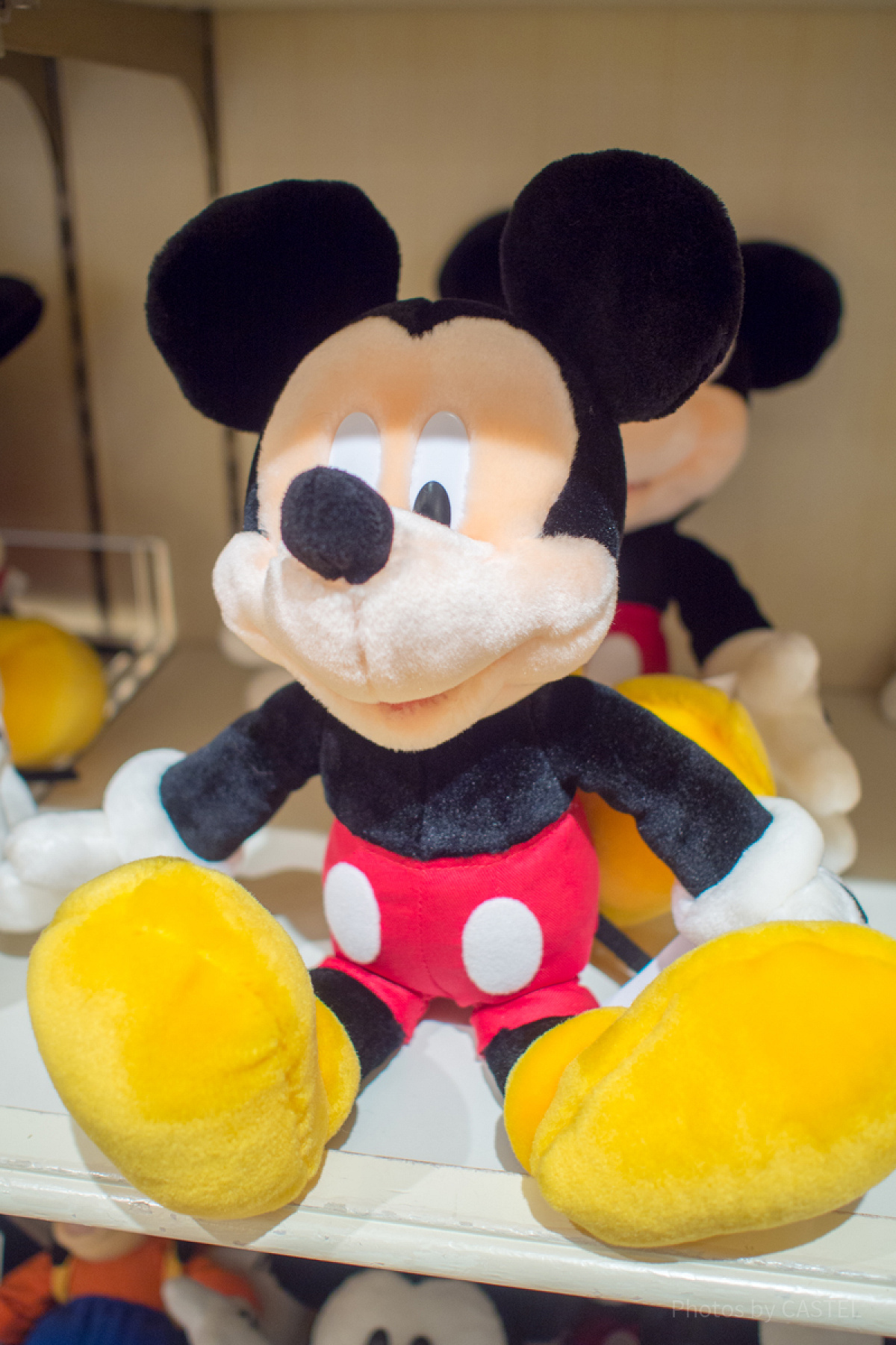 ミッキーぬいぐるみ（S）| キャステル | CASTEL ディズニー情報