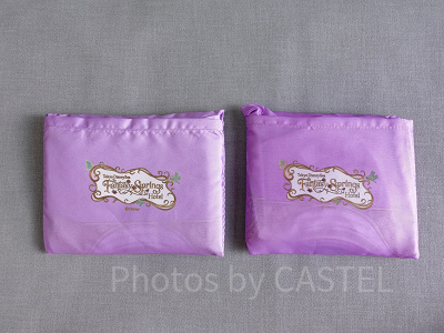 ディズニーホテルの販売用エコバッグとアメニティ無料エコバッグとの