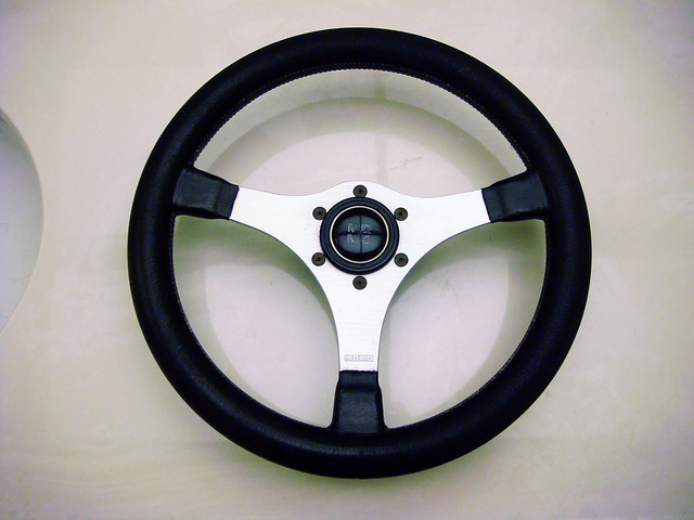 Momo jacky ickx & jackie stewart w/ vintage momo stacked logo and