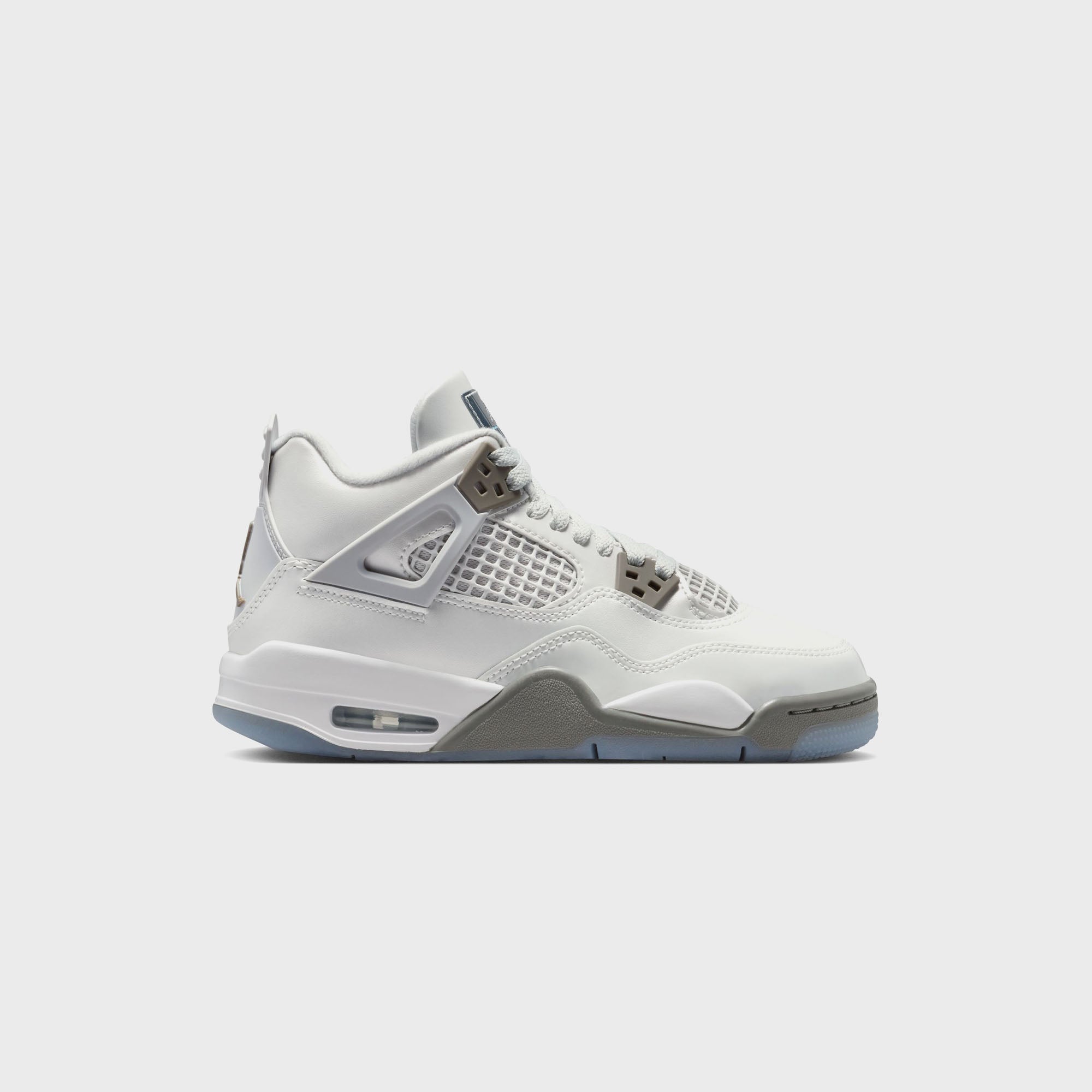 Jordan GS Air Jordan 4 Retro - Photon Dust / Blue Chill – Kith Canada