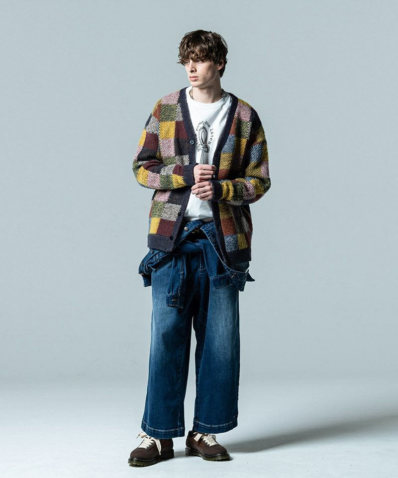 30%OFF【glamb(グラム)】Oversized Denim All in One オーバーサイズ