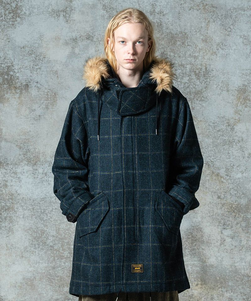 glamb(グラム)】High Neck Mods Coat ハイネックモッズコート(GB0325