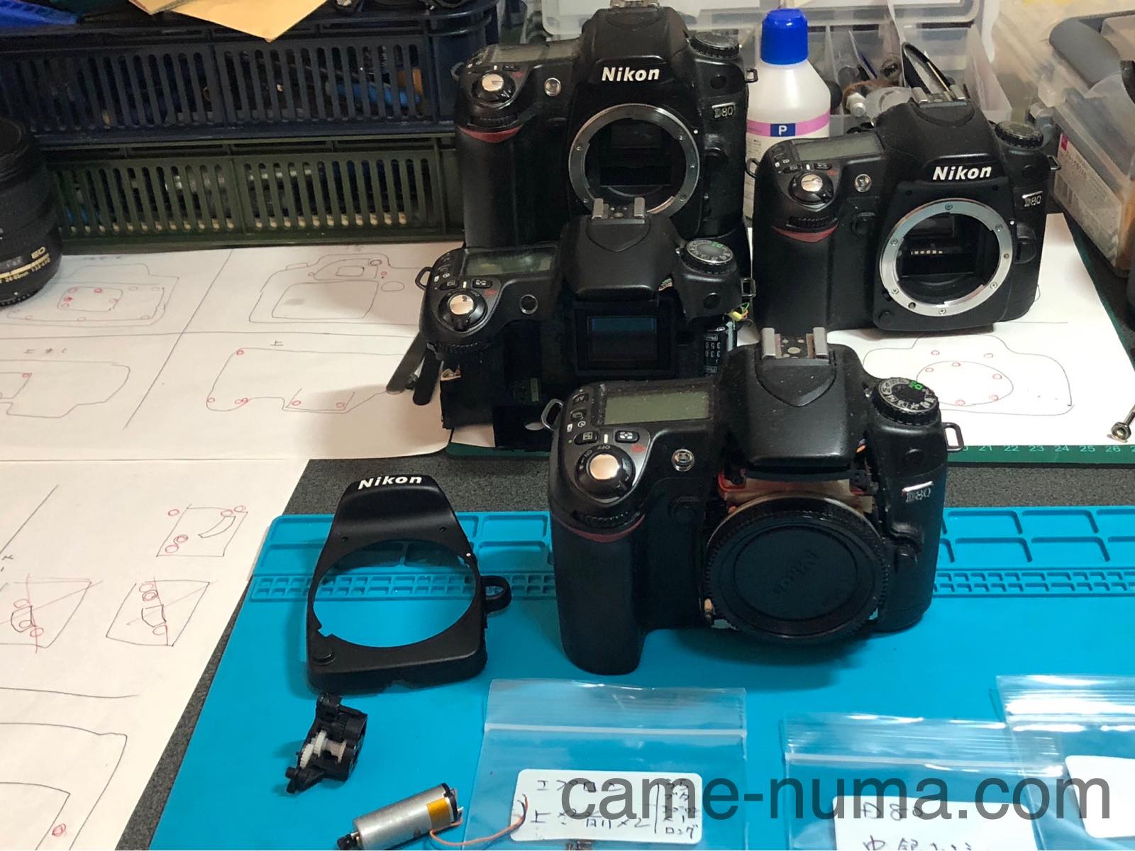 Nikon D80分解してみた | カメヌマ