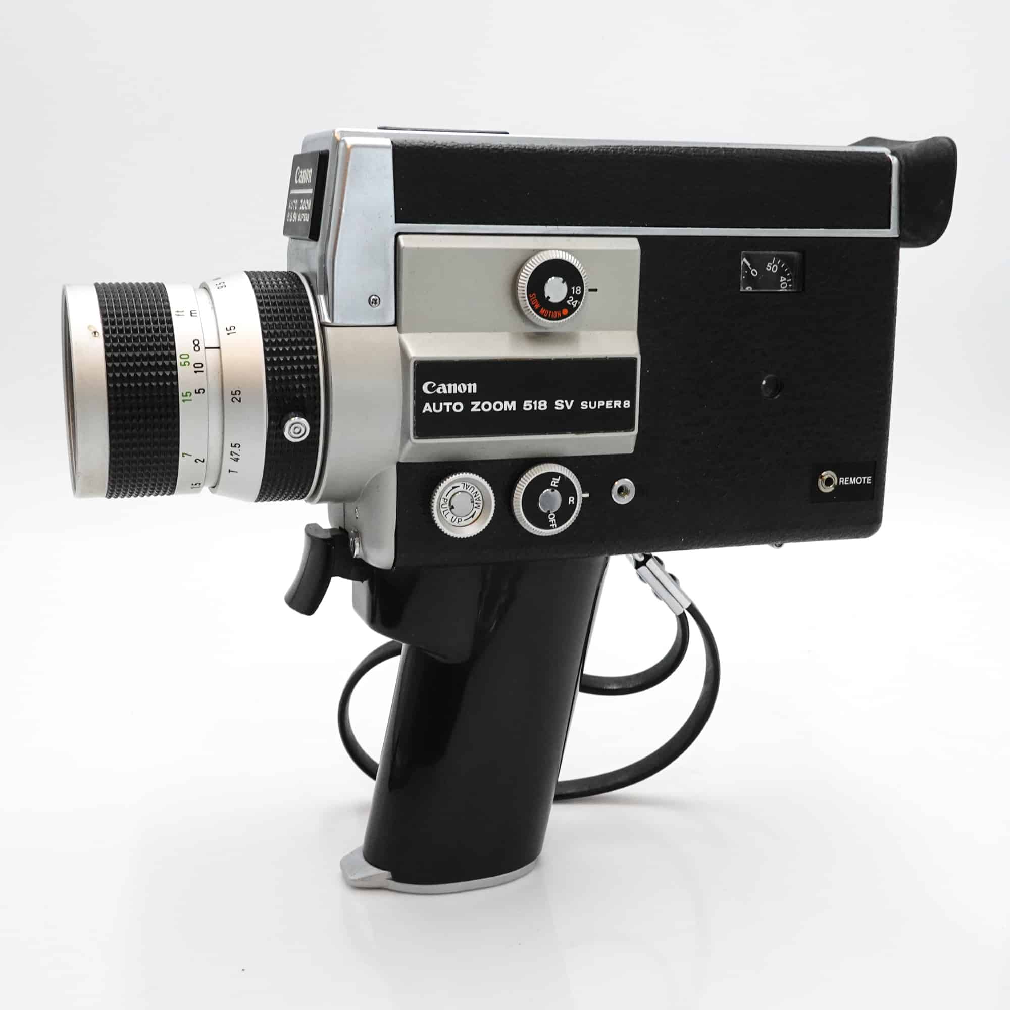 Canon Auto Zoom 518 SV Super 8 Camera - CameraCrate.com - Super 8