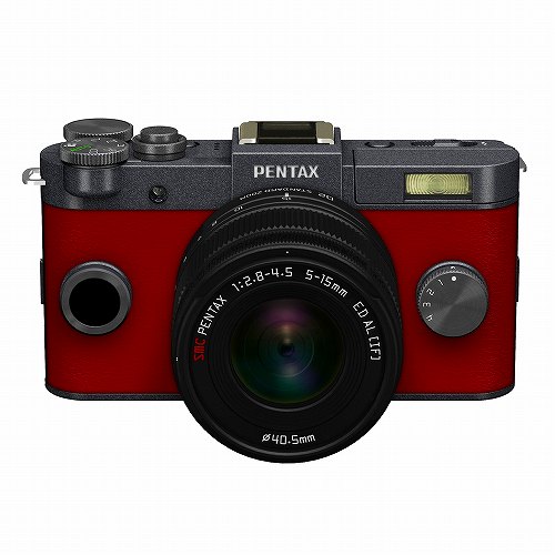 ペンタックス(PENTAX) Q-S1 ズームレンズキット ガンメタル×カーマイン