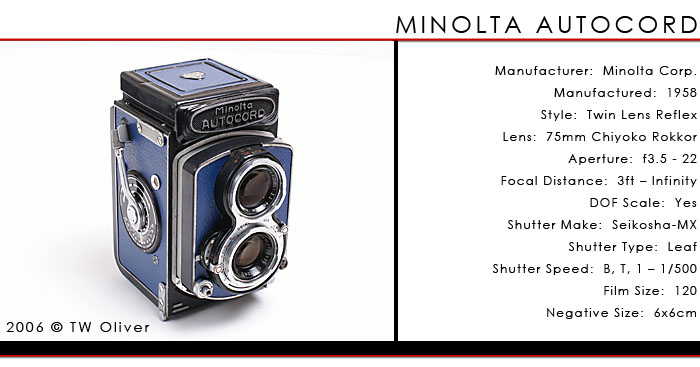 Minolta AUTOCORD【正常品】 【公式通販】